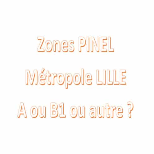 Zones Pinel Lille