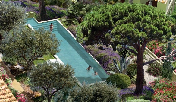 Résidence Ambre à Sainte maxime programme immobilier neuf piscine
