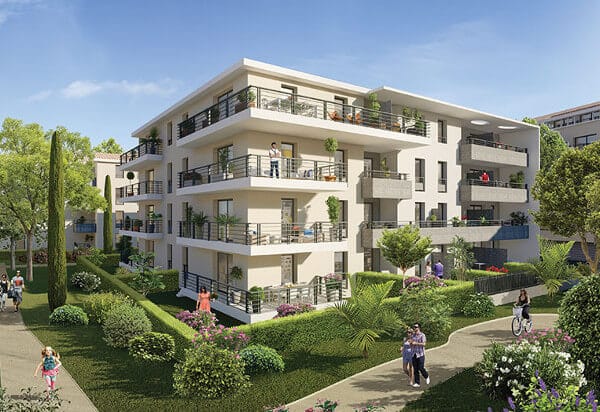 programme immobilier neuf VIA MARE à Six-Fours-Les-Plages Pinel PTZ Mer