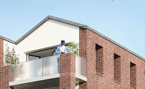 Symbiose La Madeleine programme immobilier neuf pinel ptz balcon dernier niveau