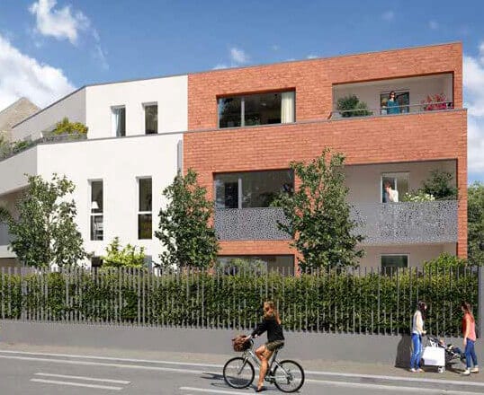 TERRA VERDE Lambersart programme immobilier batiment B rue (1)