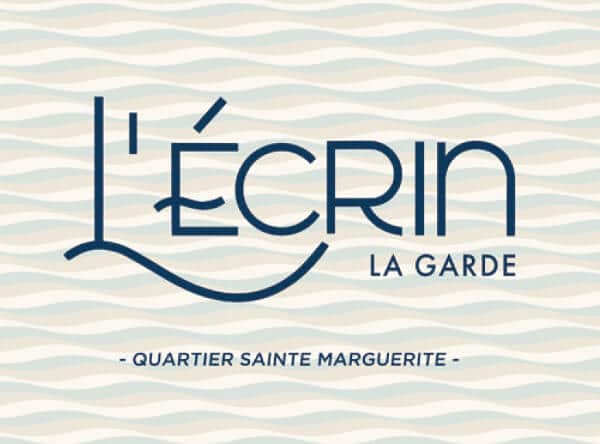 L'Ecrin La Garde Sainte-Marguerite programme immobilier neuf livraison 2021 plages anses Méjean Magaud logo