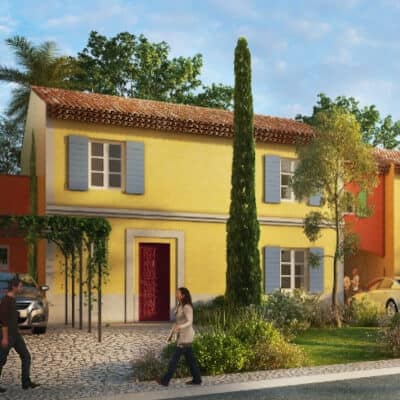 Les Jardins d'Adélaïde GRIMAUD programme immobilier neuf appartement T4 végétation Provence