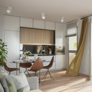 Hexagone Wambrechies programme immobilier neuf pinel ptz appartement cuisine