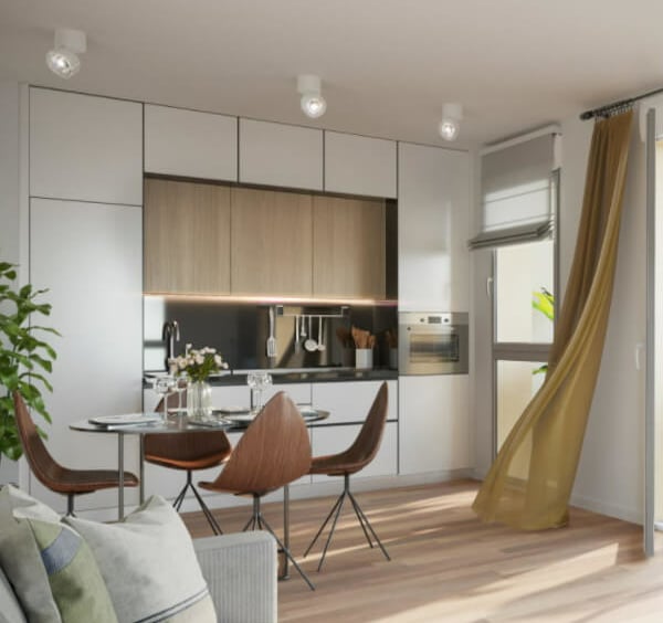 Hexagone Wambrechies programme immobilier neuf pinel ptz appartement cuisine