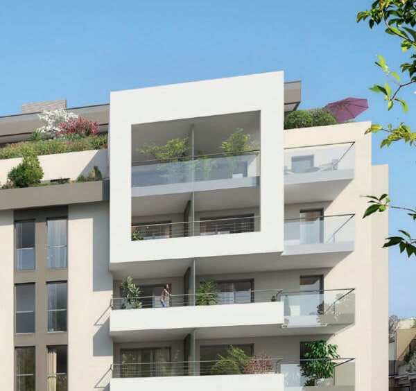 New Majestic Roquebrune-Cap-Martin programme immobilier neuf vue mer piscine plage balcon