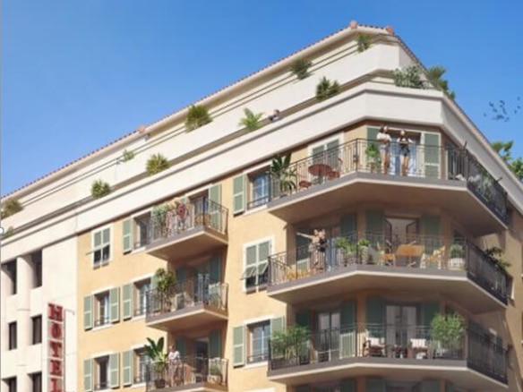 Villa candide Nice Carré d'Or appartements neufs pinel ptz balcon