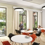 Le Clos de l'Arbonnoise LILLE programme immobilier Vauban Esquermes Rdc Salle détente convivialité