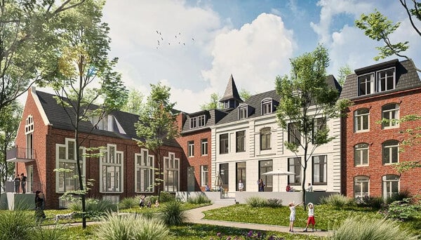 Le Clos de l'Arbonnoise LILLE programme immobilier Vauban Esquermes jardin