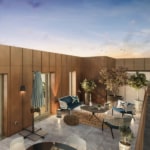 Clos Cérès WAMBRECHIES programme immobilier neuf RE2020 Pinel plus appartements neufs terrasse salon extérieur