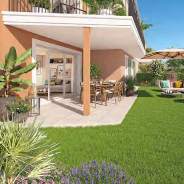 Ensoleilla Cogolin programme immobilier neuf piscine Pinel PTZ jardin privatif terrasse