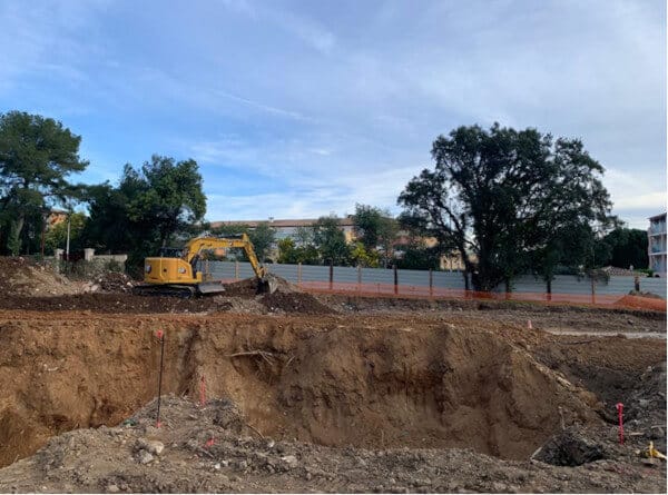 Démarrage chantier Janvier 2023 programme immobilier neuf KALIA à Cavalaire-sur-Mer