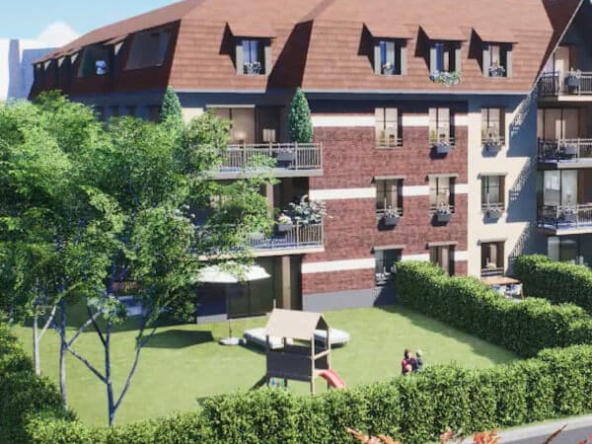 110 Flandre Wasquehal résidence de standing programme neuf pinel PTZ jardin privatif