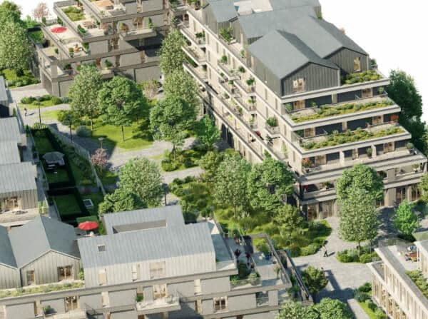 Attraction Marcq-en-Barœul immobilier neuf appartements Tramway Ouest Jardins terrasses