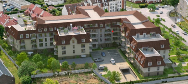 Villa Obert Wambrechies programme neuf façades bat D B A Nord