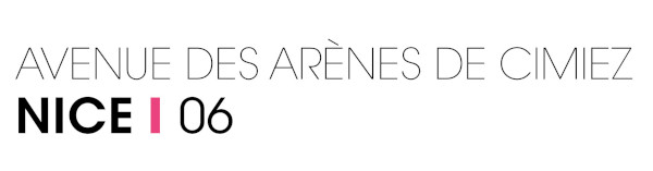 Avenue des Arènes de Cimiez Nice programme immobilier appartements neufs logo