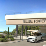 Blue Riviera EZE piscine programme immobilier neuf vue mer entrée